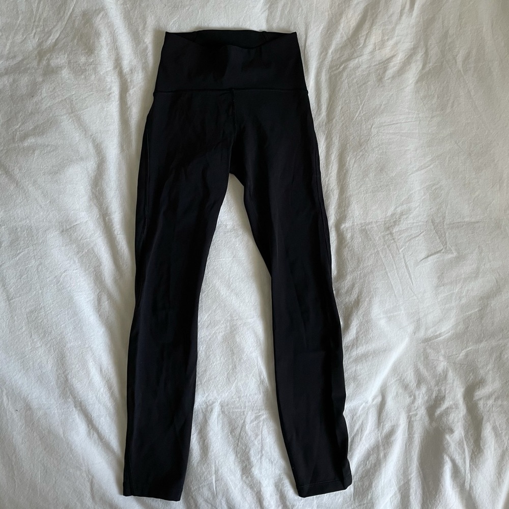 LULU LEMON TRAIN TIMES LEGGINGS